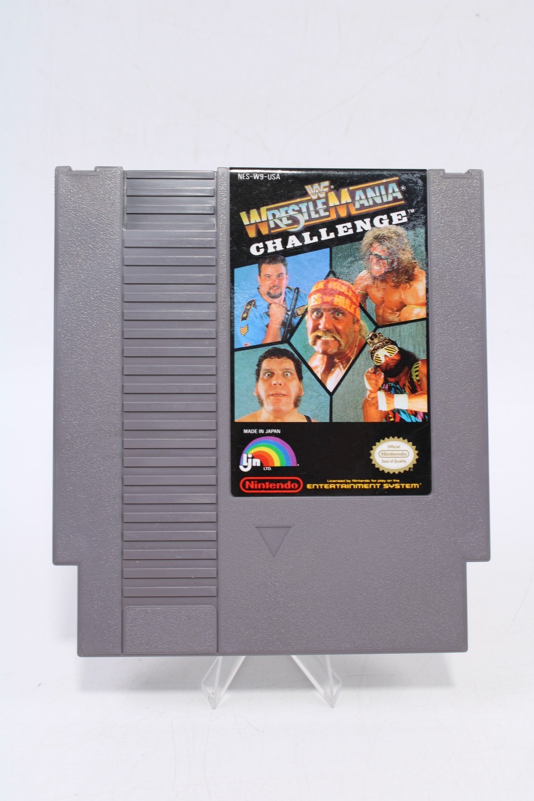 WWF WrestleMania Challenge NES Nintendo Game Tested Works Hulk Hogan