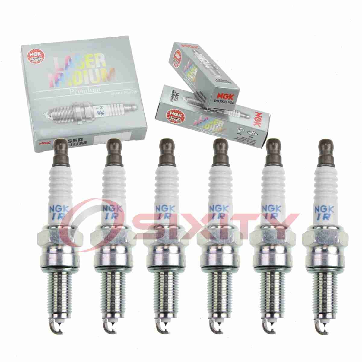 6 pc NGK 92743 DIMR8C10 Laser Iridium Spark Plugs for 09482-00600 Ignition et