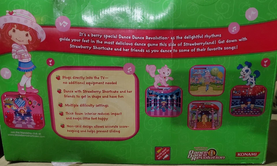 Dance Dance Revolution: Strawberry Shortcake (TV game systems, 2006) - Image 2 of 2
