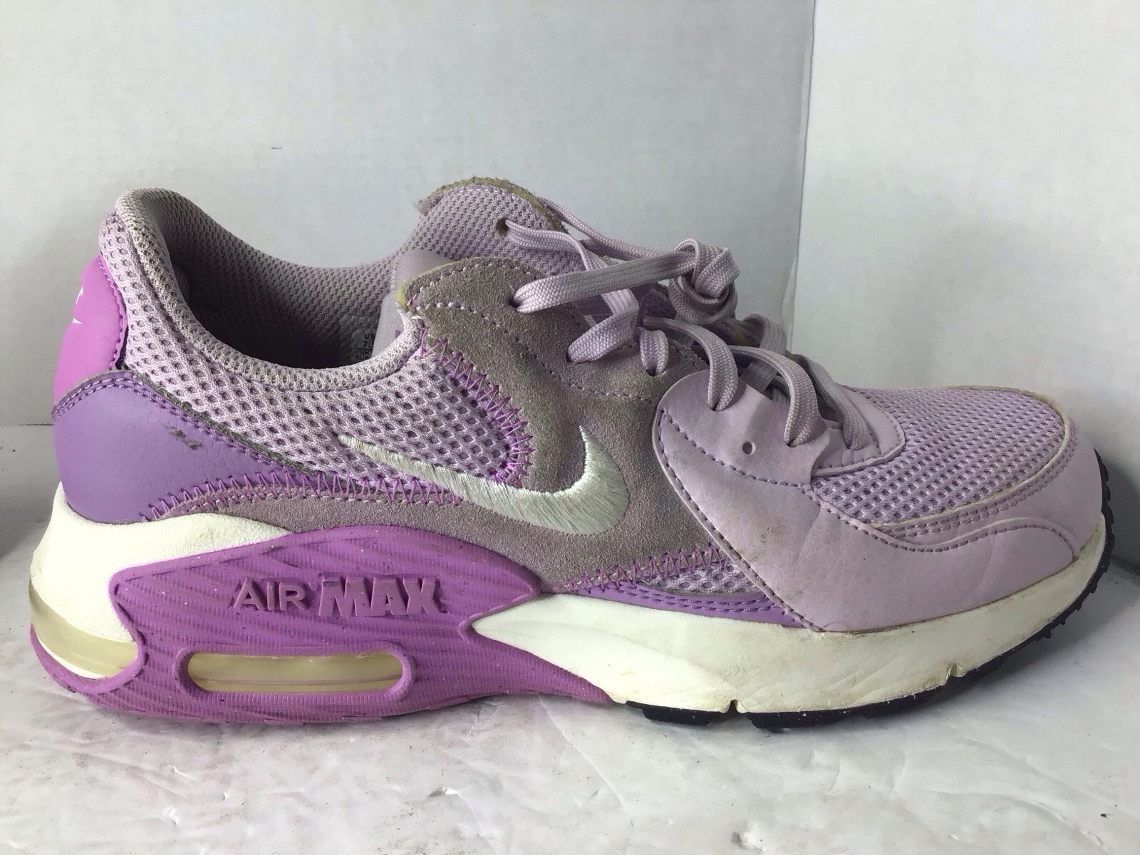 Nike Air Max Excee Doll Sail-Violet Star Women's Size 7.5 Preowned thumbnail 9