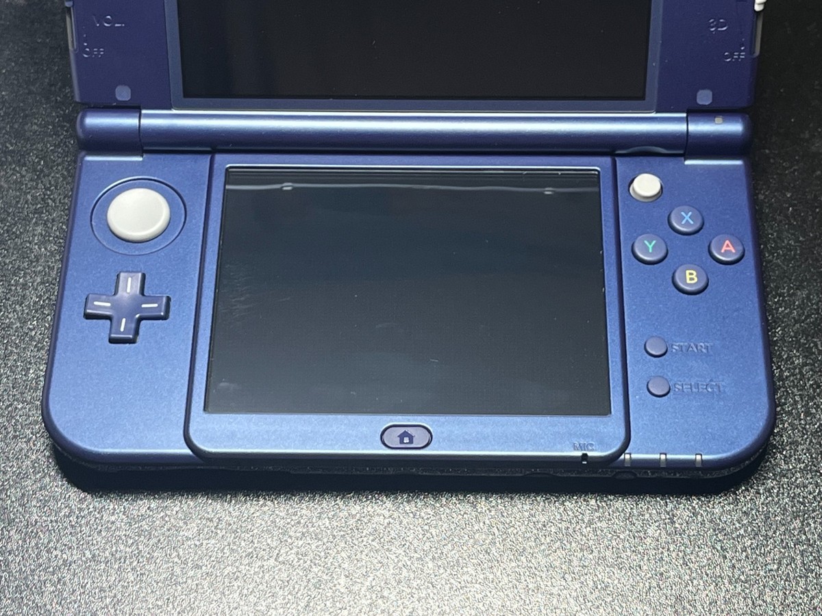ニンテンドーNew3DS USED Japanese New Nintendo 3DS XL LL METALLIC BLACK only console