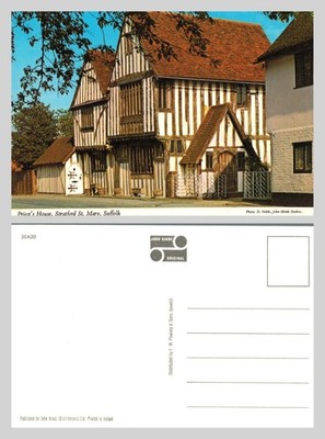 Postkarte - Priesterhaus Stratford St Mary Suffolk John Hinde UNBESENDET