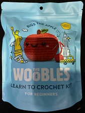 The Woobles Learn to Crochet Kit for Beginners, Bigs the Apple