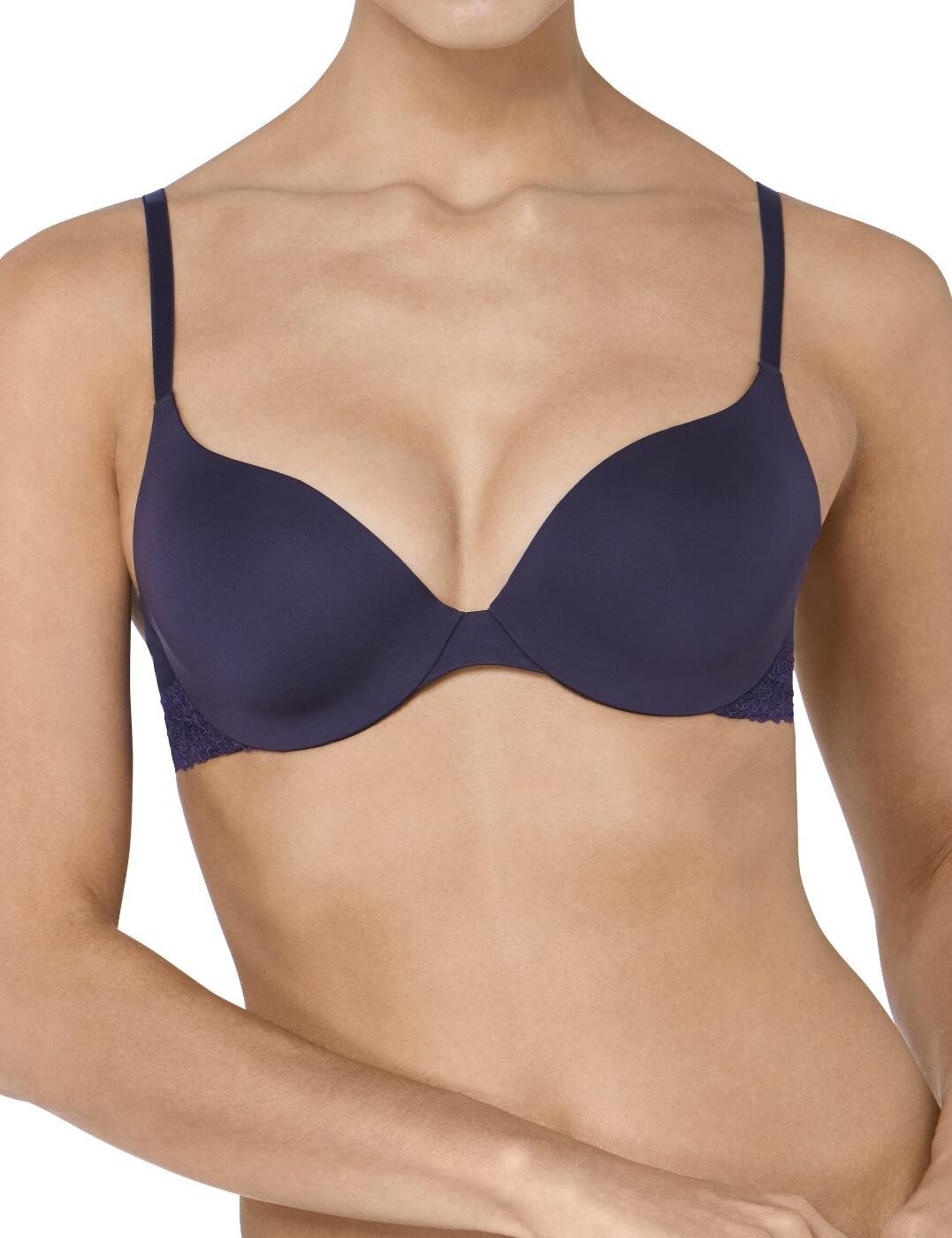 32A Sloggi Wow Lace Wired Padded Bra Comfortable Bras 10149138 Smoky Lilac
