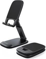 Lamicall Cell Phone Stand for Desk - [Height Adjustable] Foldable Mobile Phone