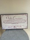 Italian Style Decor Sign “Villa Caravaggio” Chianti Classico Wine Sign — photo 4