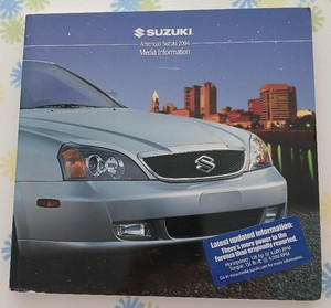 American Suzuki 2004 Media Information Book Tabbed Guide for all 2004 Models