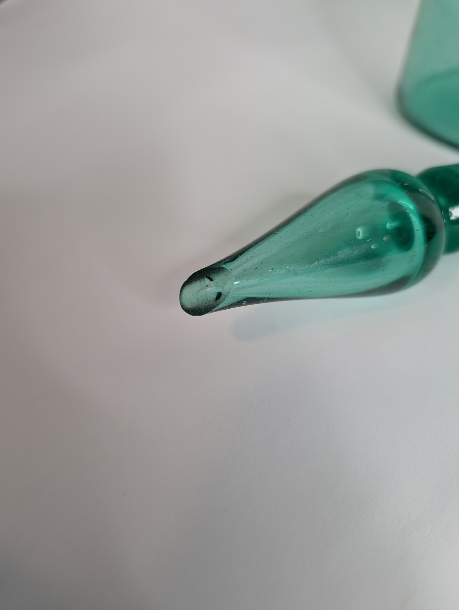 Blenko 920M Decanter Sea Green (Please see Description) | eBay