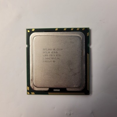 Intel Xeon E5520 CPU SLBFD 2.26GHz 8MB 5.86GT/s LGA1366 Quad Core Processor