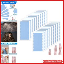 240pcs Double Sided Tape Hair Extensions Replacement Wig Tape Blue Super Sticky