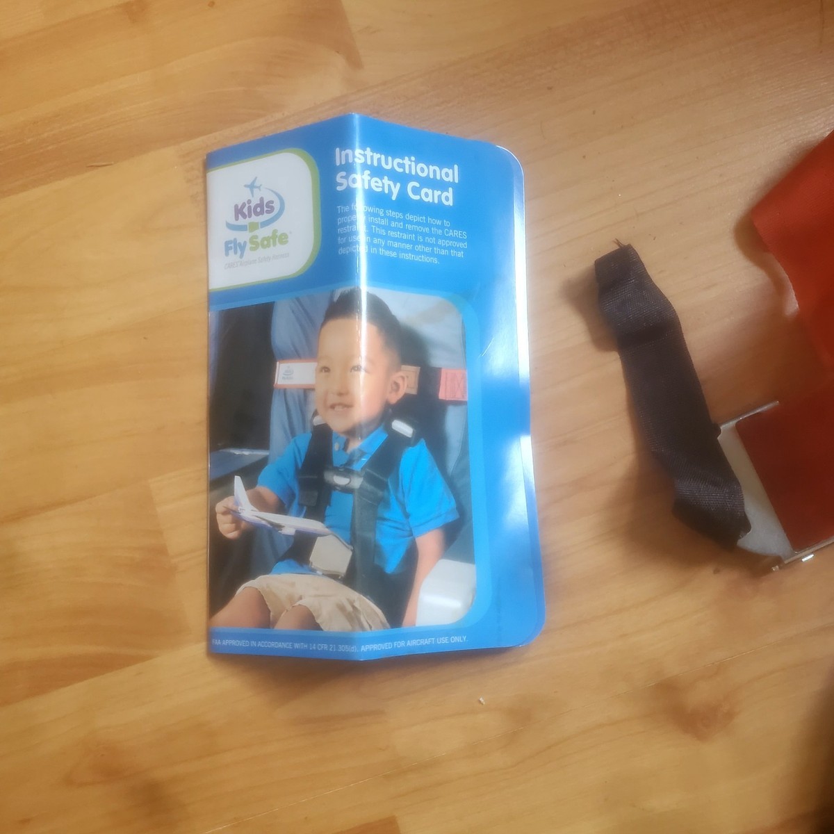 Kids Fly Safe Cares Airplane Safety Harness FAA Approved Child