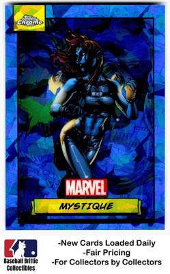 2024 Topps Chrome Sapphire Edition Marvel #117 Mystique X-Men