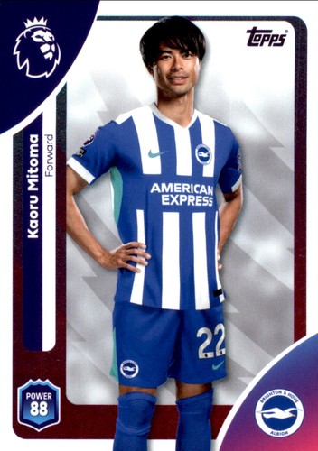 Kaoru Mitoma Signed Brighton & Hove Albion Shirt Home 2023-24 [22
