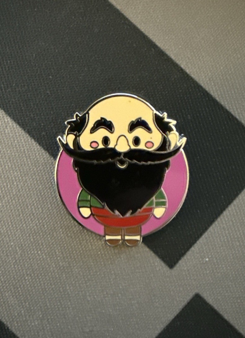 Disney pin 117074 PInocchio villain Stromboli World of Evil villains mustache *2