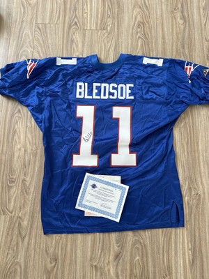 Vtg 1994 New England Patriots AutoAuthentic Apex One Drew Bledsoe