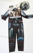 Star Wars THE MANDALORIAN Halloween Costume Child Size Small 6/7 NEW NWT w/MASK