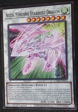 Accel Synchro Stardust Dragon L5DD-ENY37 Legendary 5d's Decks 1st Edition
