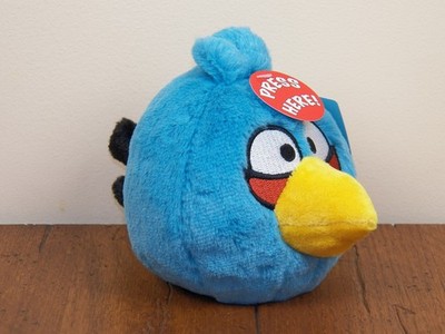 Angry Birds Plush 5inch Blue Bird With Sound for sale online | eBay