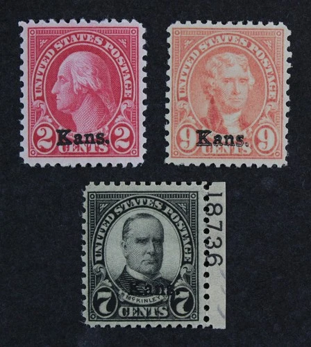CKStamps: US Stamps Collection Scott#660 665 667 Mint NH OG
