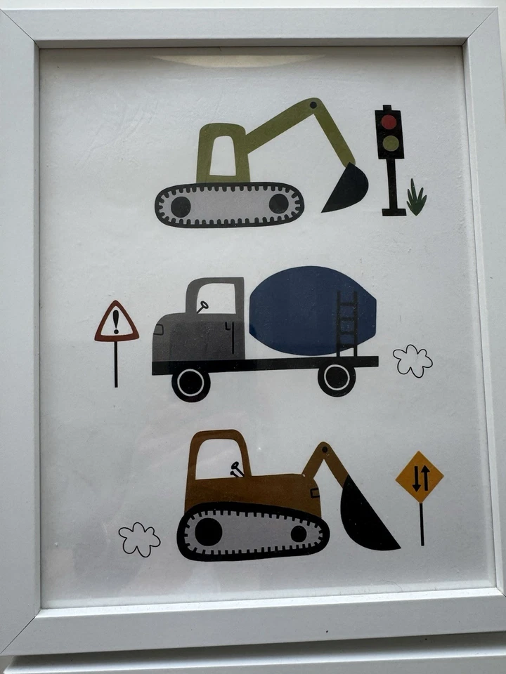 Decoración del hogar arte de pared niños construcción de habitaciones números alfabetos Foto 4 de 4