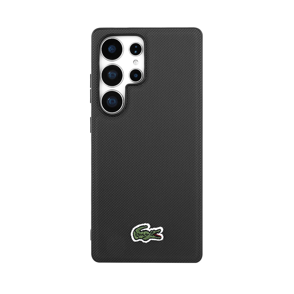Coque antichoc Galaxy S25 Ultra Lacoste évitant chutes et glissements