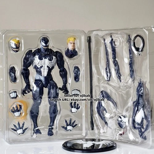 Mess Toys Venom Lethal Neighbor 1/12 Spider-Man Symbiote Action Figure US STOCK image 5