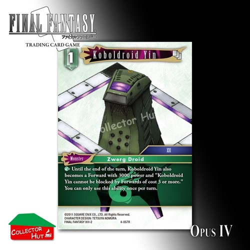 Final Fantasy Trading Card Game OPUS IV 4 Singles You Choose - Picture 59 of 150