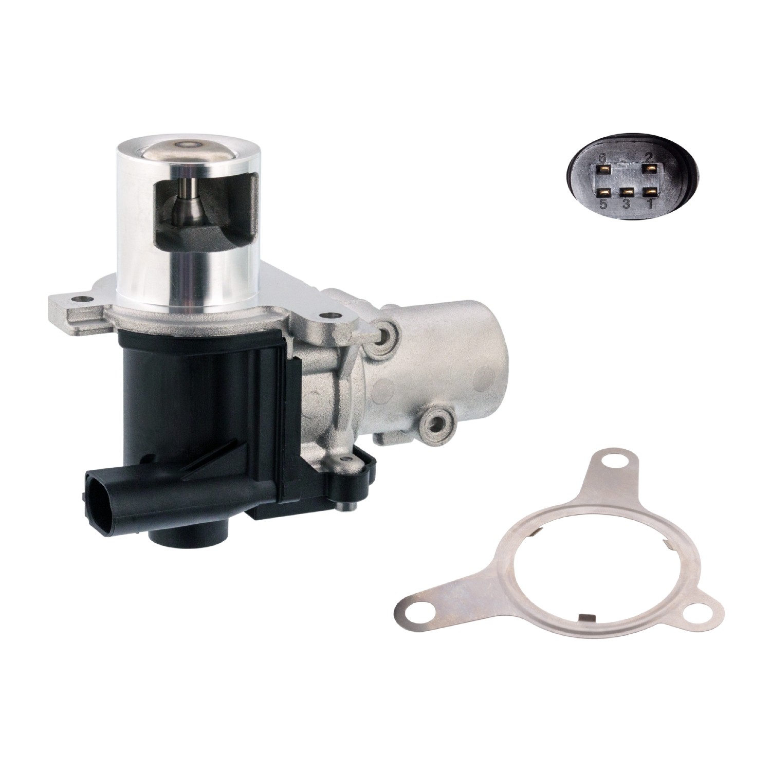 EGR Valve fits RENAULT MODUS JP0, JP02 1.5D 2004 on 147102974R 8200270177 Febi