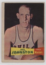 1957-58 Topps Neil Johnston #3 HOF 10k8