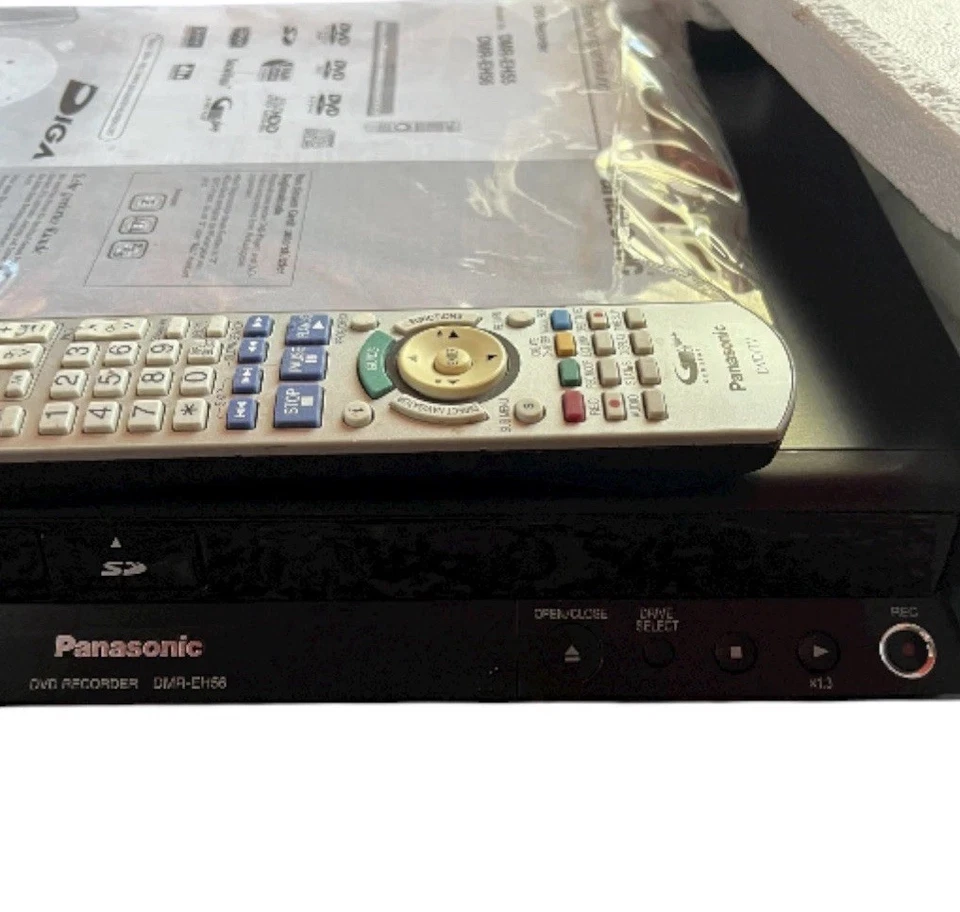 Panasonic DMR-EH56 DVD-Recorder / 160GB HDD in OVP, FB - Bild 3 von 4