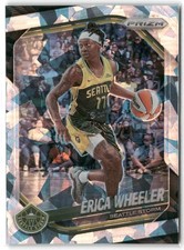 2025 Panini Prizm WNBA #125 Erica Wheeler Ice Prizms