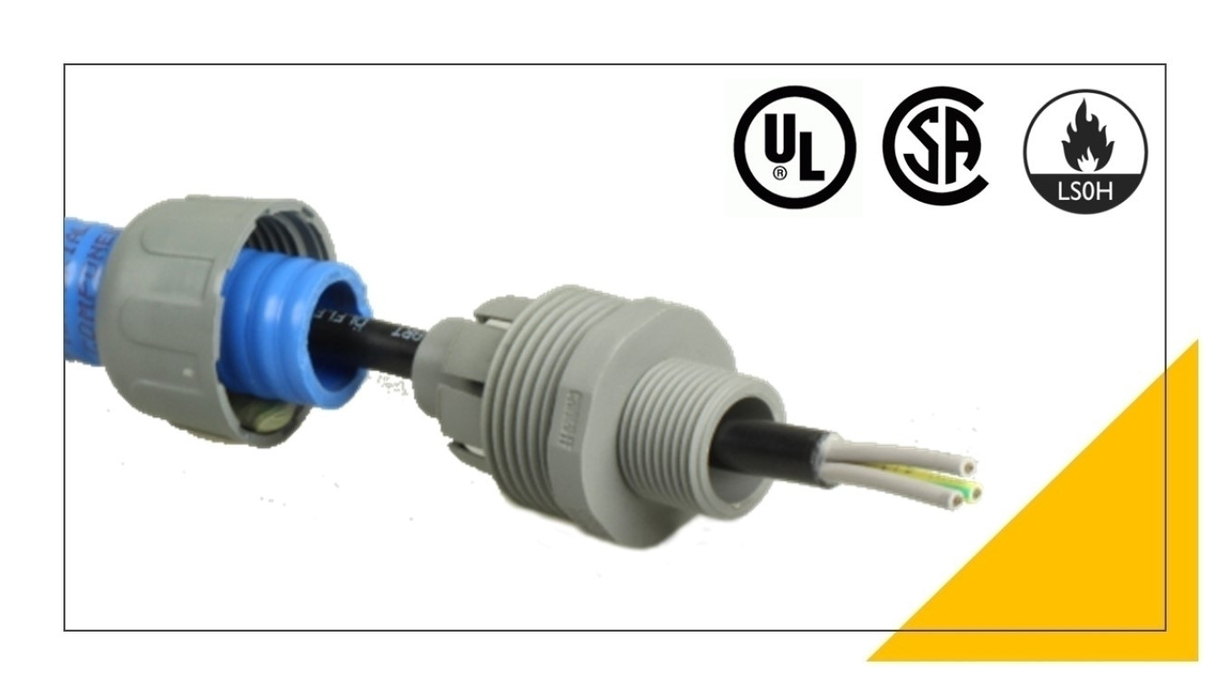 Gland for conduit Anaconda 3/8 type NMSF IP 67 M16x1.5 263.016.0 /1pc./ /T2UK