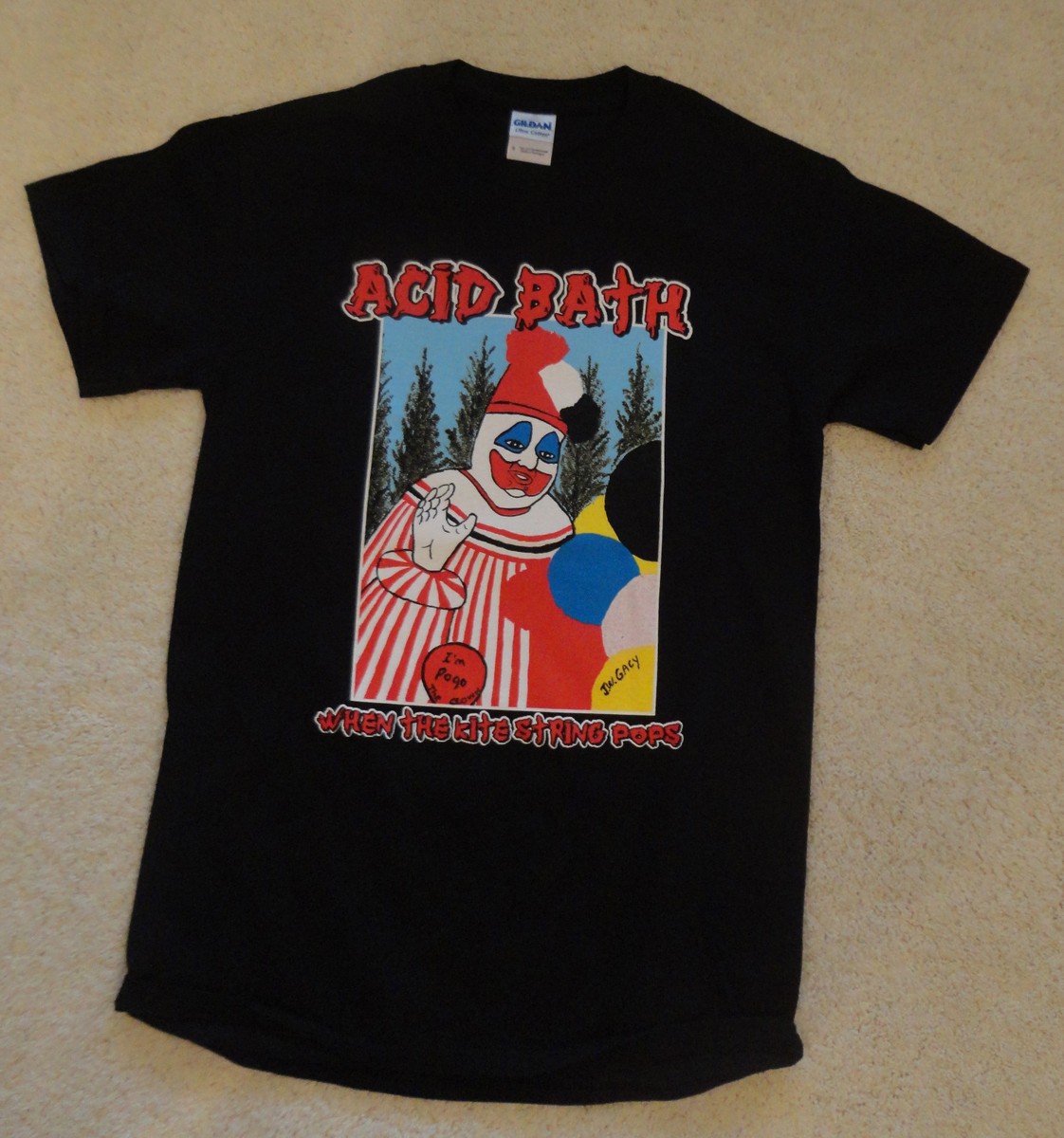 トップス 00s acid bath t-shirt ACID BATH TEE – The Downbeat | Official UK Store 00s acid bath t-shirt