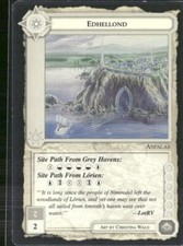 1995 Lord of the Rings Middle Earth CCG Black Border - Edhellond