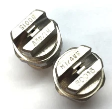 Spraying Systems 1/2" Threaded Spray Nozzle 80015 (H1/4VV) [Lot of 2] NOS