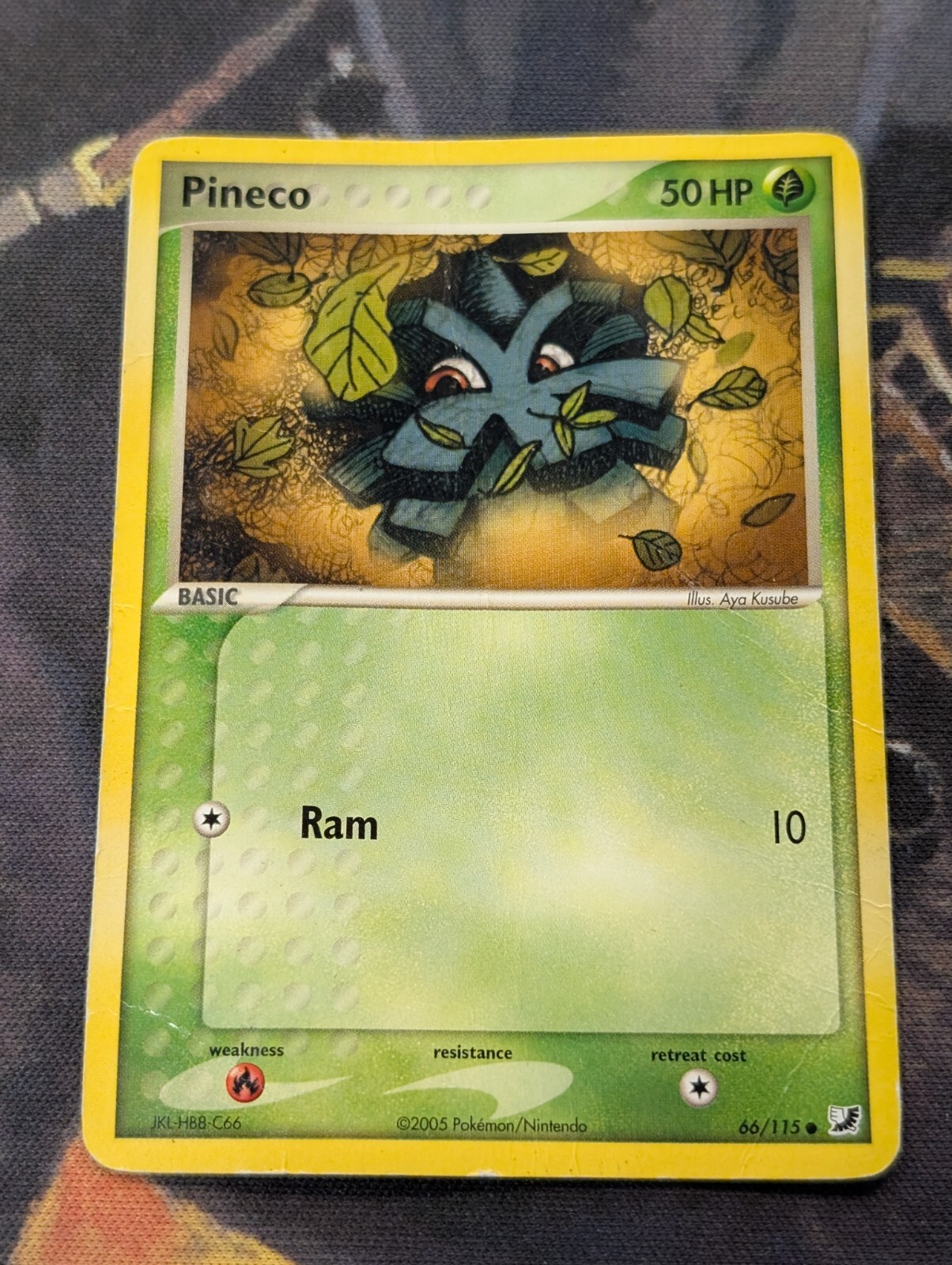 Pineco 66/115 - EX Unseen Forces - Pokemon Card