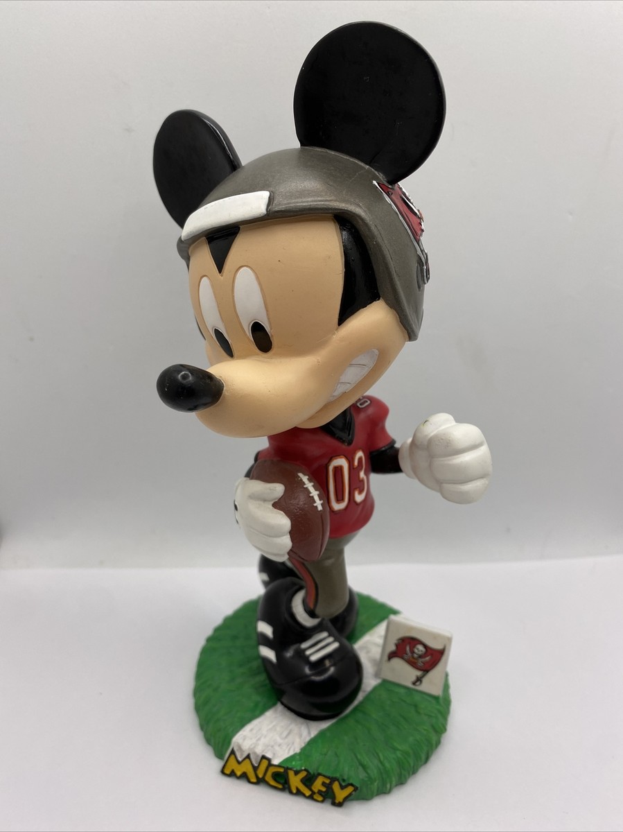 DISNEY Mickey Mouse Bobble Head Tampa Bay Buccaneers NFL Football