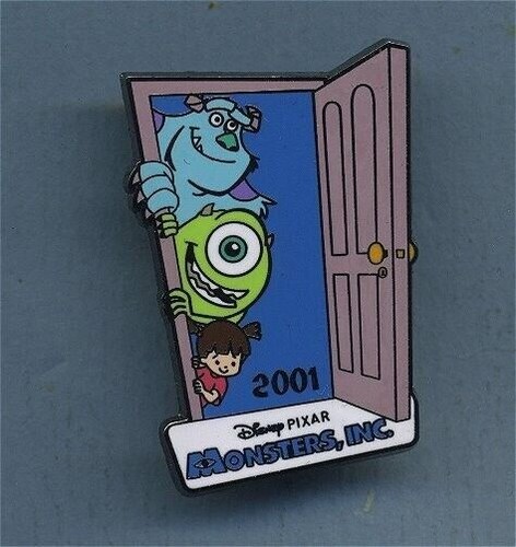LE OLD Disney Pin 100 Years of Dreams #71 Monsters Inc Mike Sully Boo Boo's Door - Bild 2 von 3