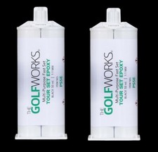 GolfWorks Tour Set Golf Club Assembly Epoxy 50 ml. Cartridges - PACK OF 2