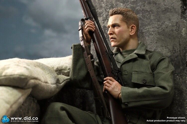 New DID A80144 Ranger D Sniper Jackson 1/6 Saving Private Ryan Soldier Figure - Image 3 of 4