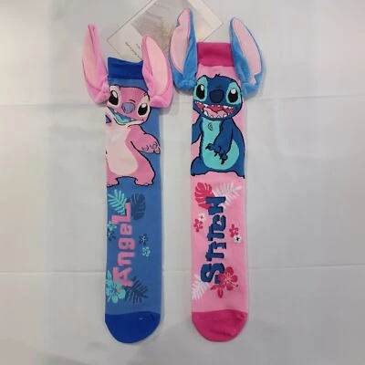 MARKENLOS Stitch And Angel Socks With Ears
