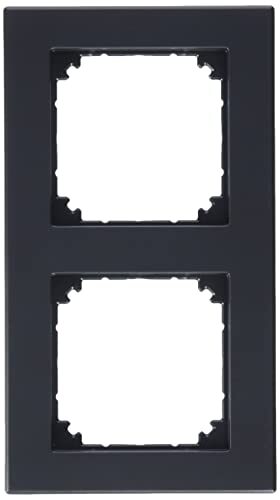 Merten 486214 M-PLAN, Placca di copertura, 2 moduli (y5Z)