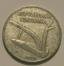 LIRA ITALIANA 1954 L 10