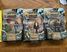 Thundarr the Barbarian, Ookla & Princess Ariel Complete Set MOC 2003 (3 Figures)