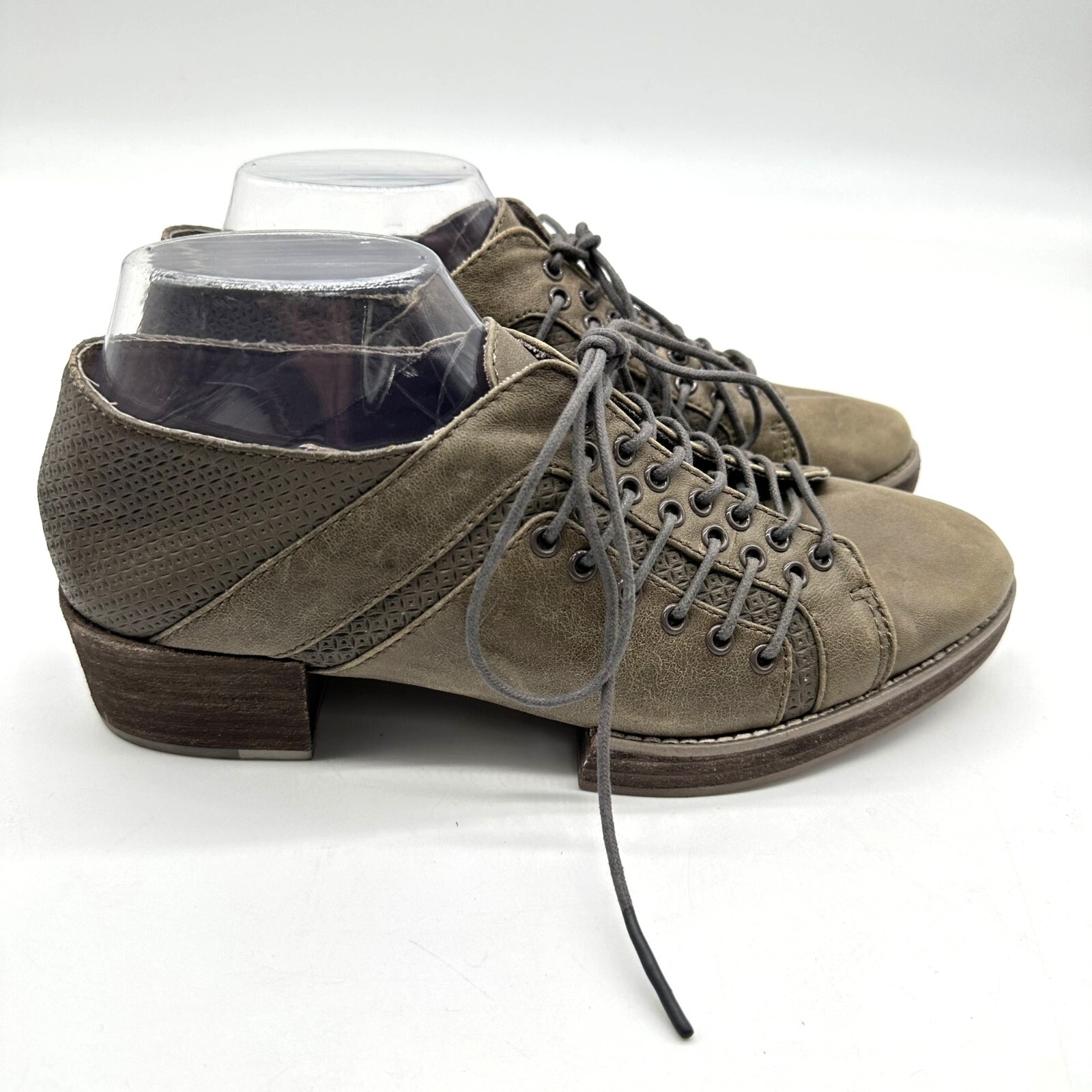 SAOLA Scarpe Kelsi Dagger Brooklyn donna Taylor suola spaccata pizzo derby pelle talpa 9