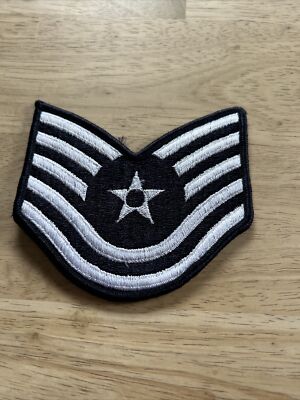Vintage US Air Force Technical Sergeant Rank Patch Insignia E-6 E6 USAF.