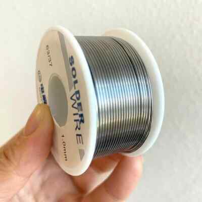 63-37 Tin Rosin Core Solder Wire Electrical Soldering Sn60 Flux .03''/1.0mm 100G