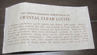 B.F. GOODRICH EMPLOYEE SERVICE AWARD CRYSTAL CLEAR LUCITE THE GREAT LIFE — photo 5