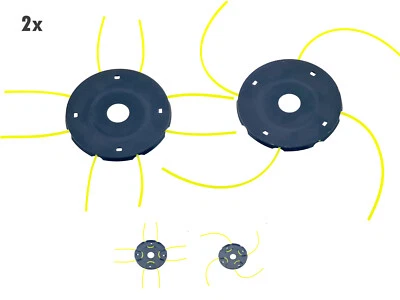 2x Faden-Mähkopf Fadenkopf Schneidkopf für Motorsense Freischneider Rasen FTC28