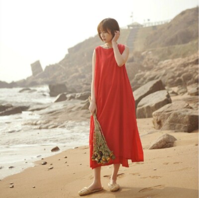 ivory shirt dresses Sleeveless Ivory Midi Shirt Dress Wedding Guest Dresses  VOS LEE